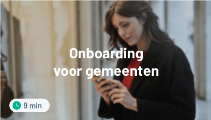 Arda module: onboarding gemeenten