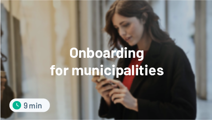 Arda module: onboarding municipalities